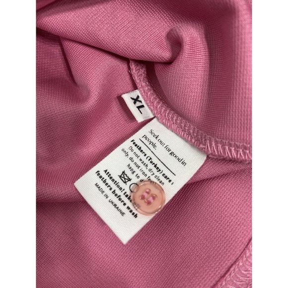 Sleeper Womens Weekend Chic Set Feather Top With Leggings XL 10-14 Pink - Picture 14 of 15